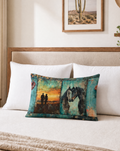 Baha Ranch Turquoise Dreams Pillow Case Made in America