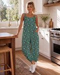 Baha Ranch All Turquoise Overalls Jumpsuit