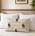Baha Ranch Saddle Up Pillow Case Tan Made in America Made in America