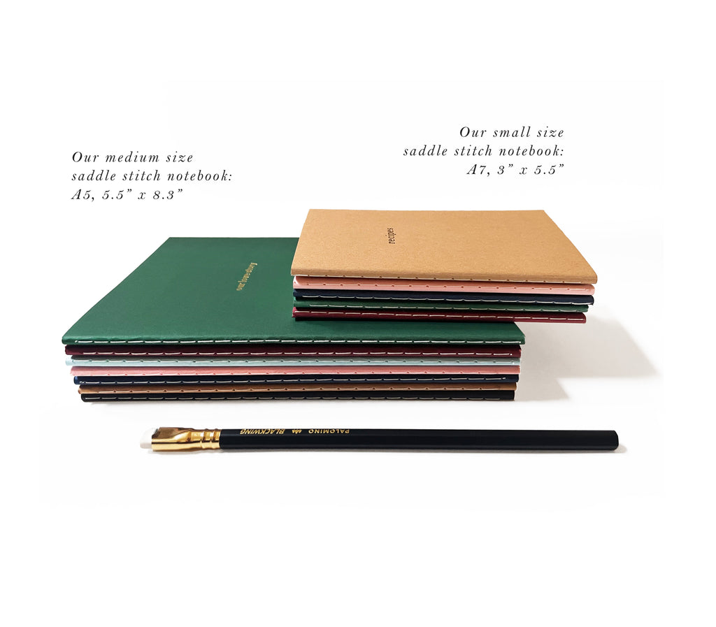 Cowboy Boot Mini Saddle Stitch Notebook