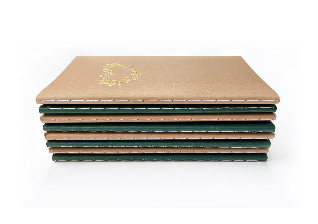 Cowboy Boot Mini Saddle Stitch Notebook