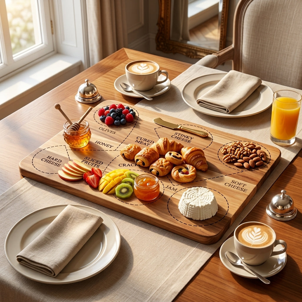House of Avana Rectangular Mango Wood Cheese Platter