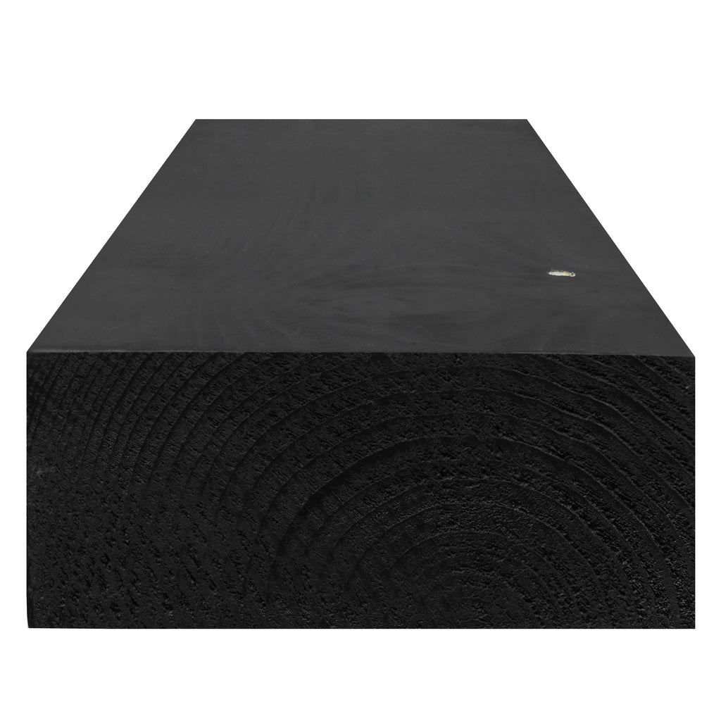 Smooth Solid Floating Timber Fireplace Mantel Shelf