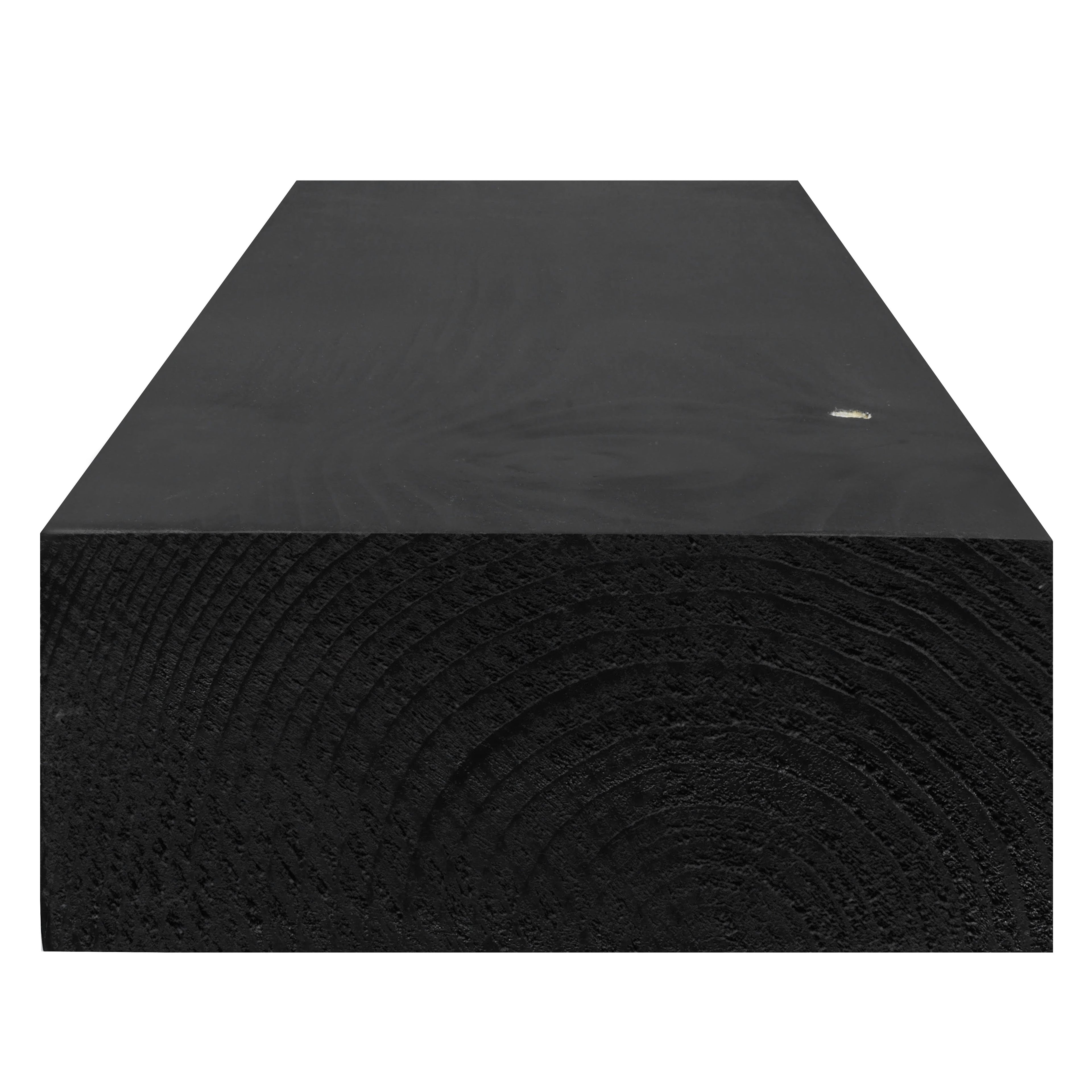 Smooth Solid Floating Timber Fireplace Mantel Shelf