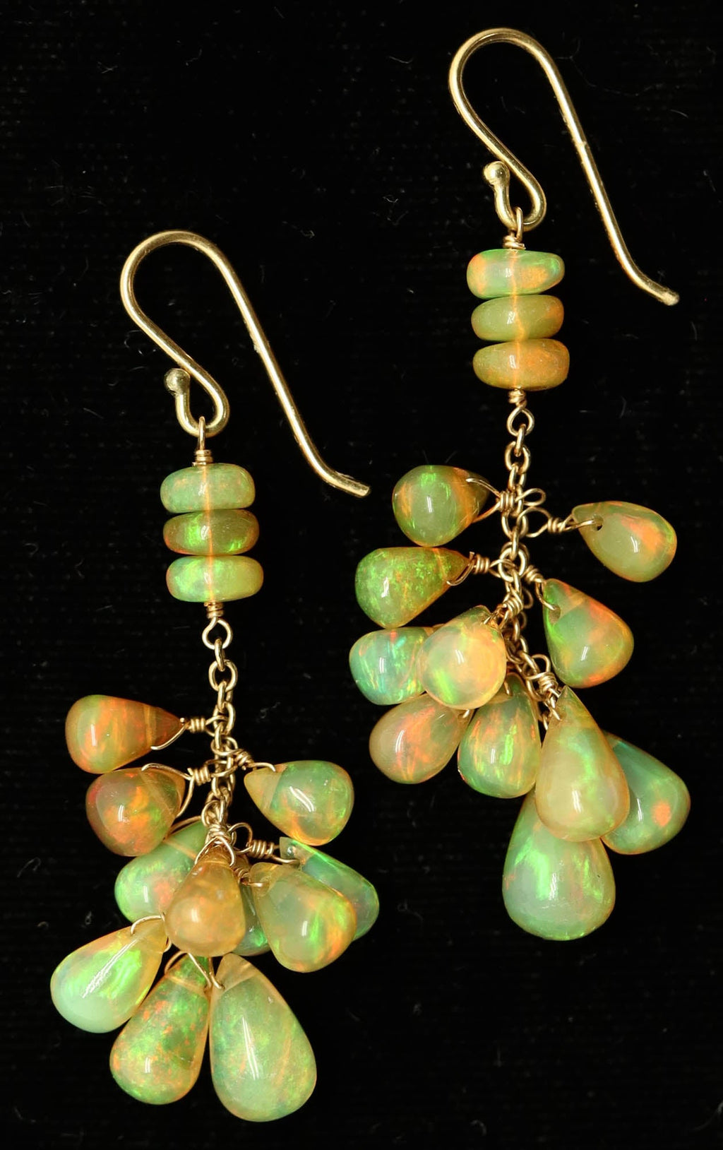 Earrings - Opal