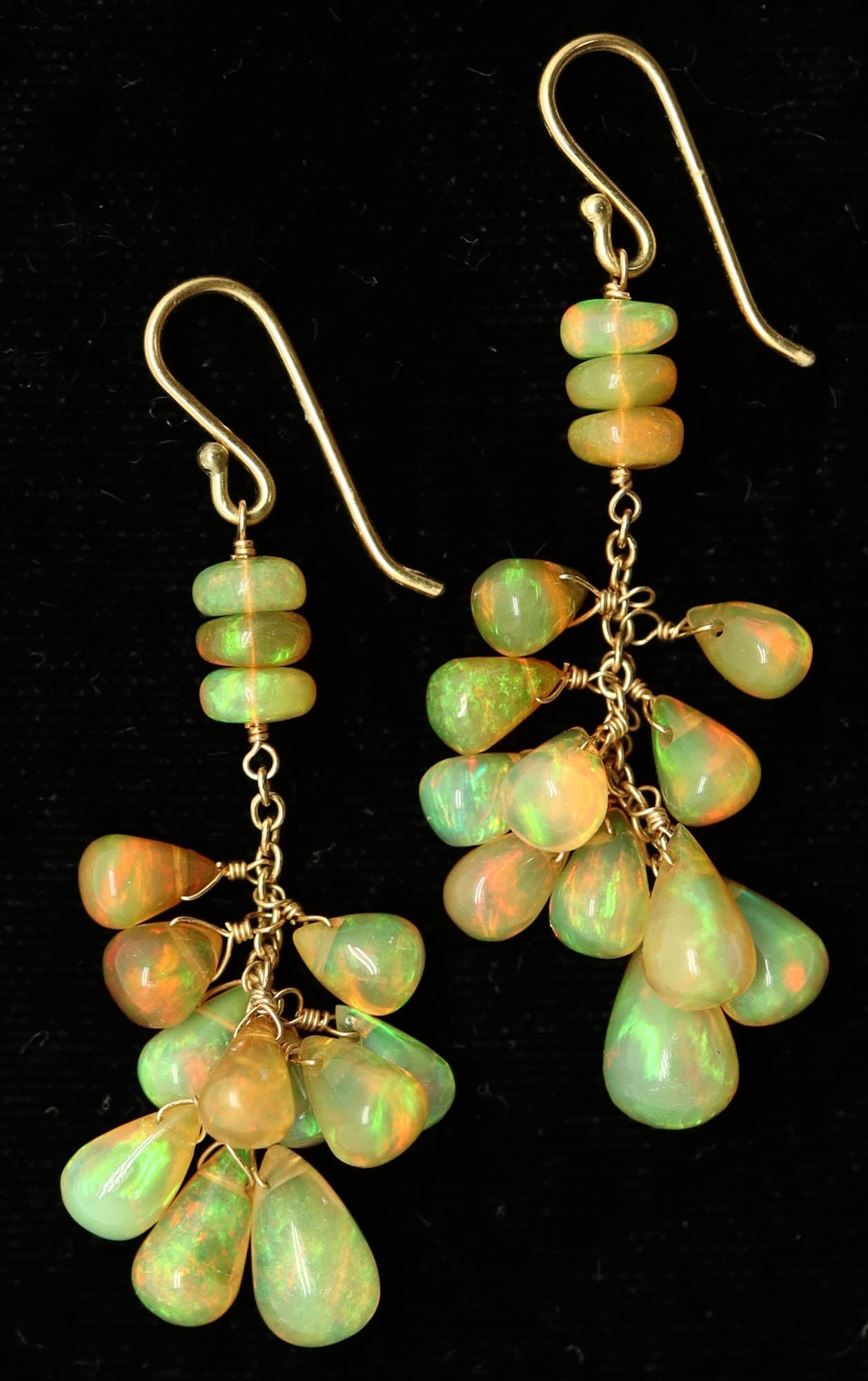 Earrings - Opal