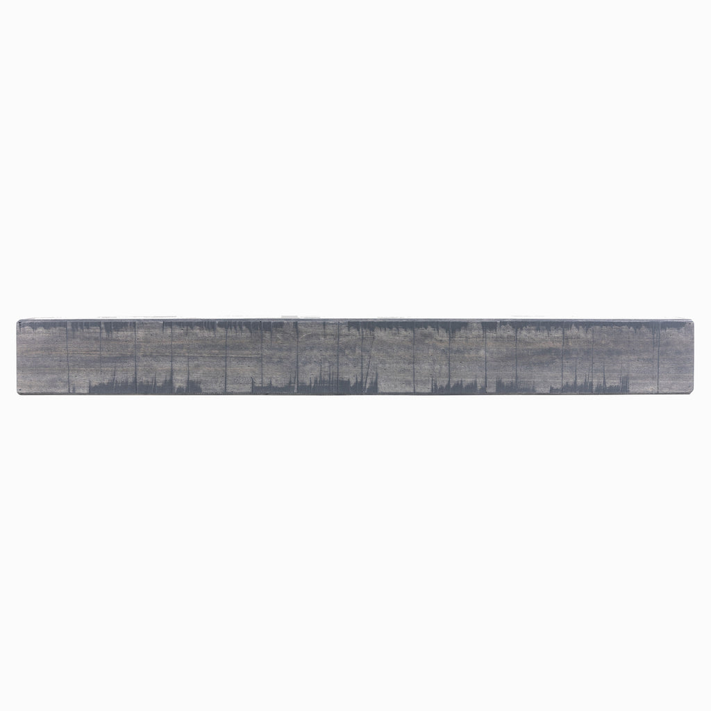 Rustic Poplar Fireplace Mantel Shelf