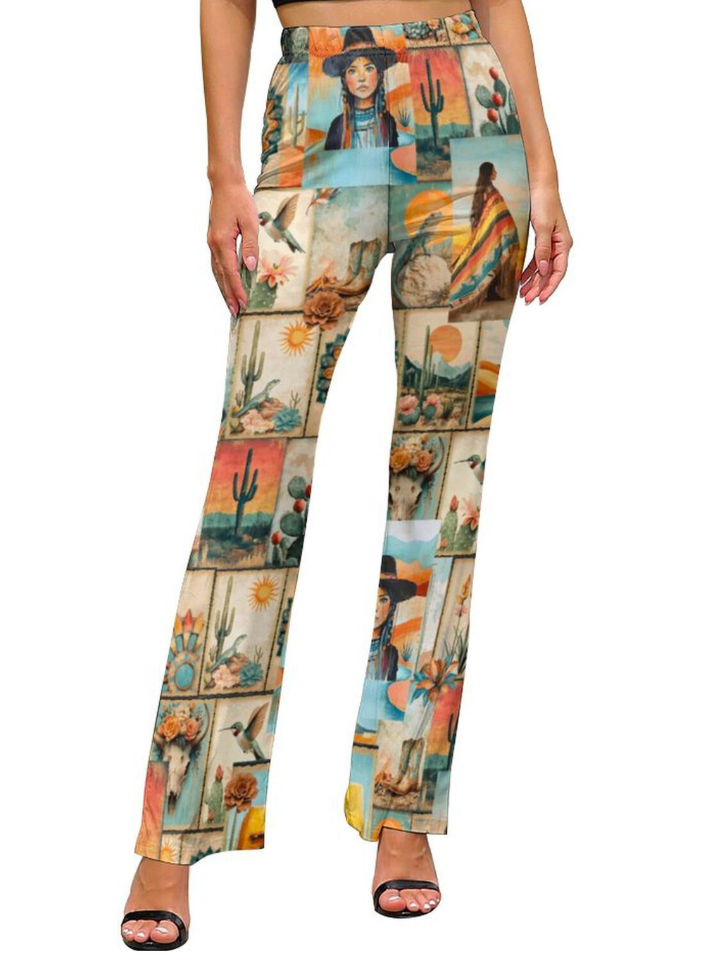 Baha Ranch Colores de Mexico Flare Pants Pictures of the Southwest