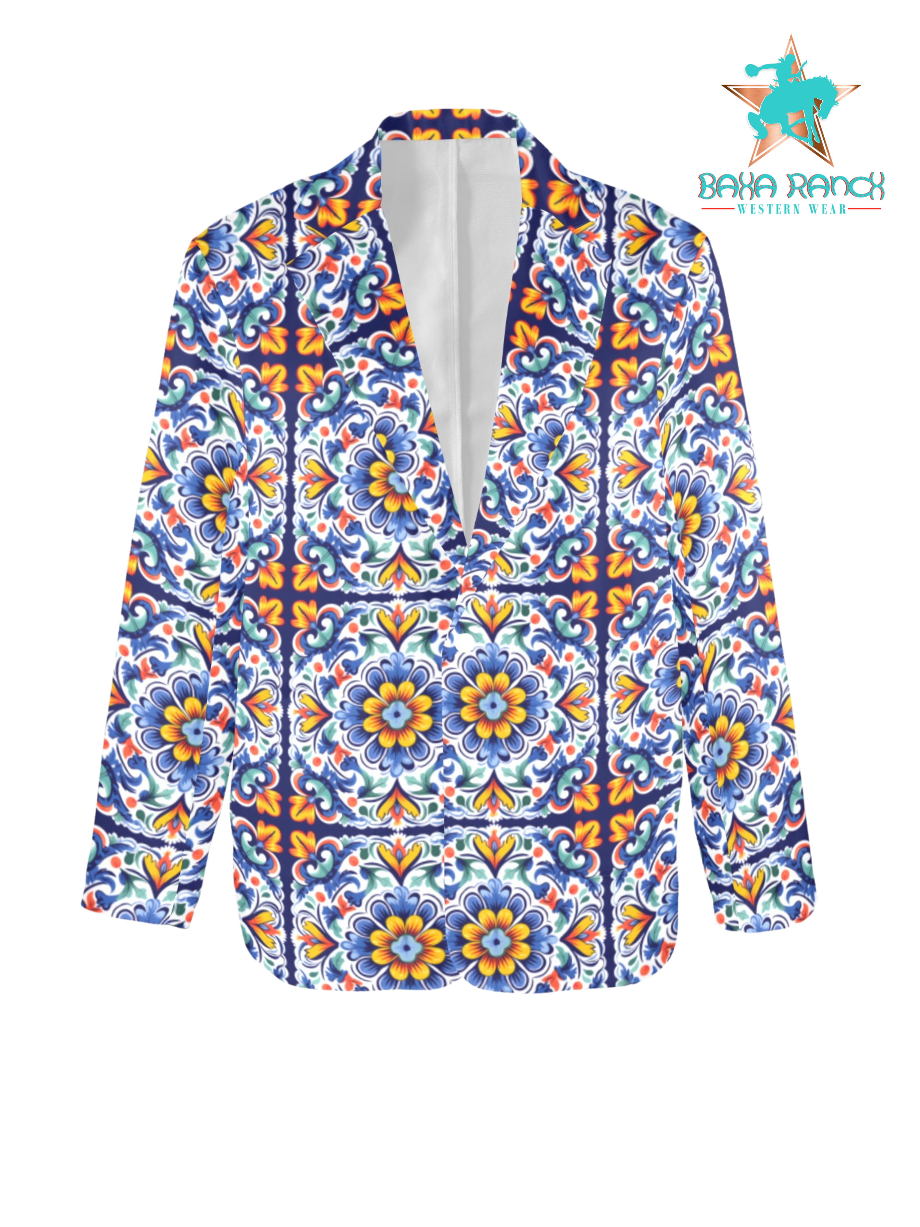 Baha Ranch Blues Talavera Women's Blazer
