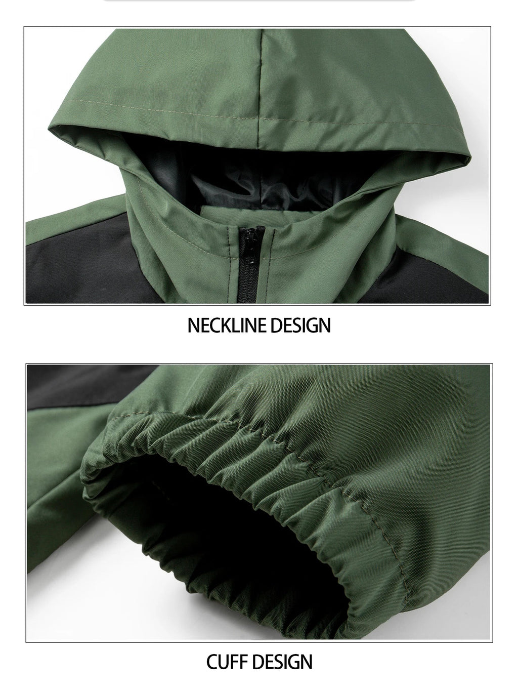 Men Windproof Jacket – Hooded Sportswear for Outdoor Autumn & Winter