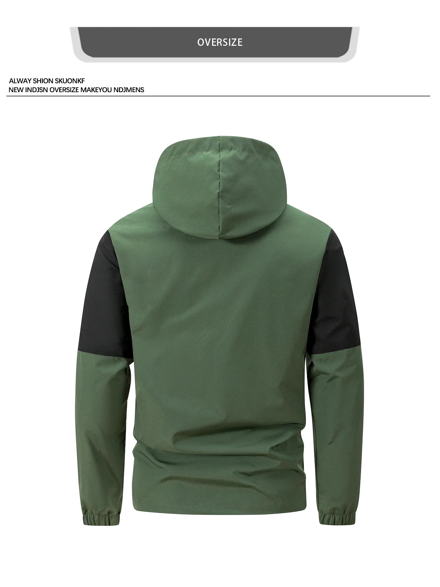 Men Windproof Jacket – Hooded Sportswear for Outdoor Autumn & Winter