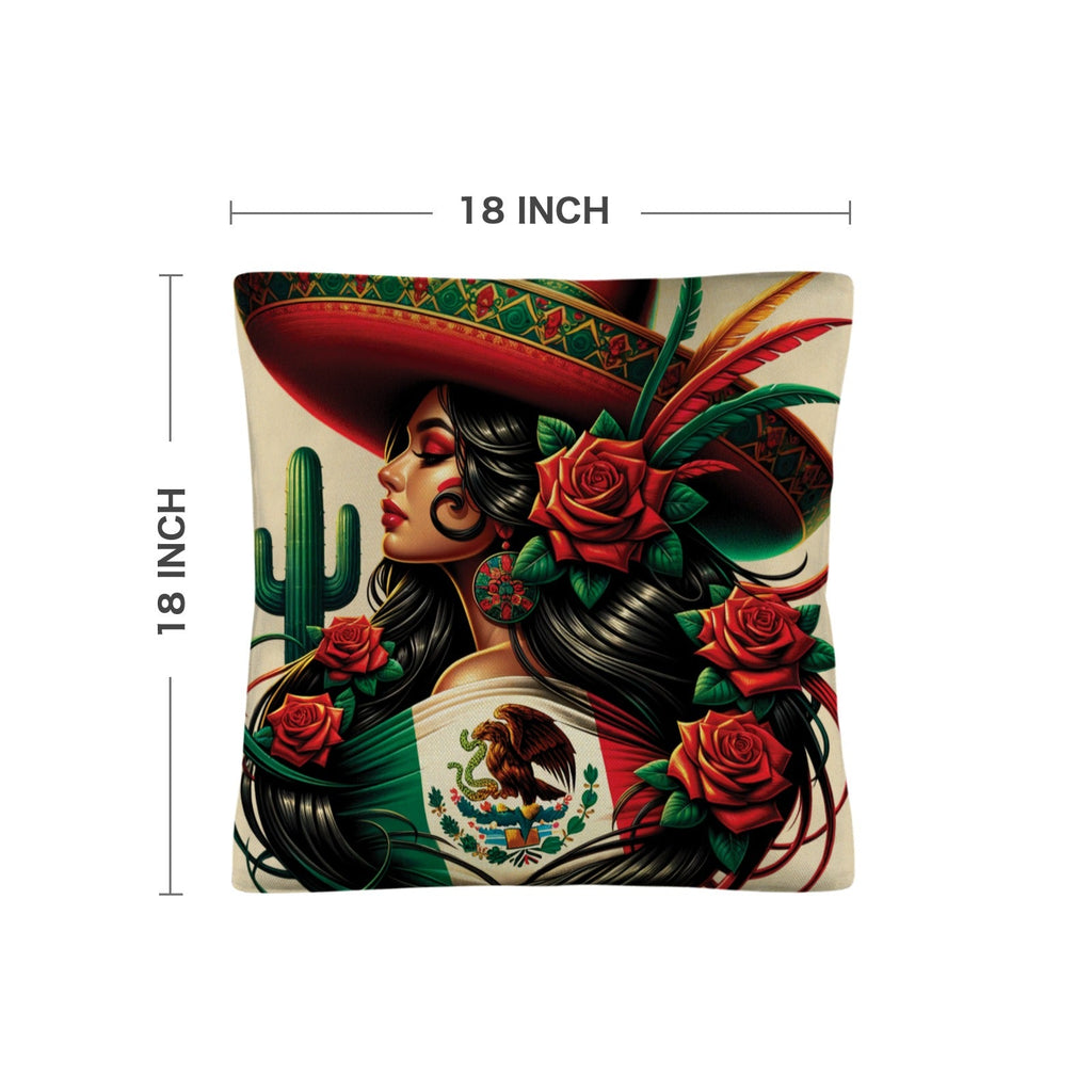 Baha Ranch Colores De Mexico La Mexicana Pillow Case Made in America