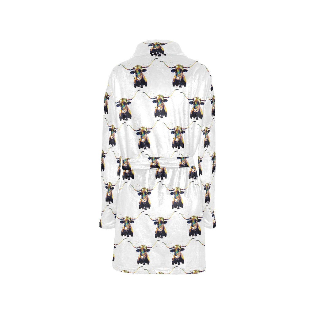 Baha Ranch Longhorn Women's Western Bath Robe