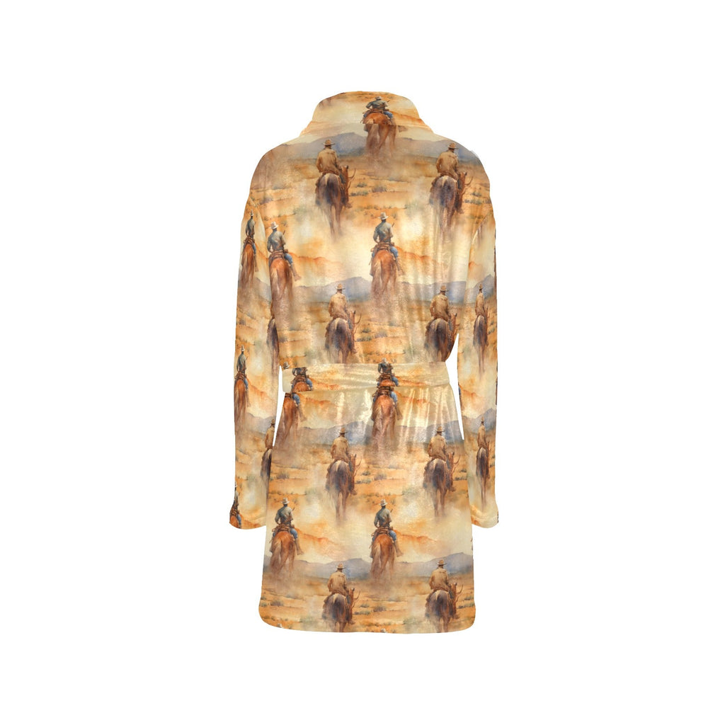 Baha Ranch Canyon Drive Women's Western Bath Robe