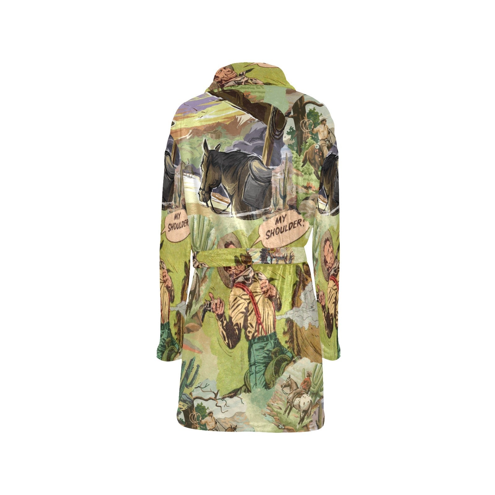 Baha Ranch Old West Women's Western Bath Robe