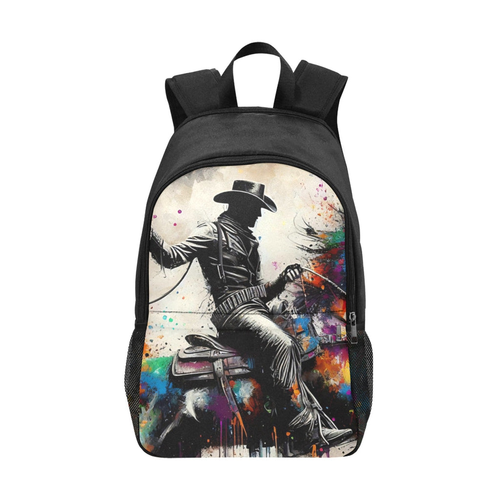 Baha Ranch Watercolor Cowboy Backpack