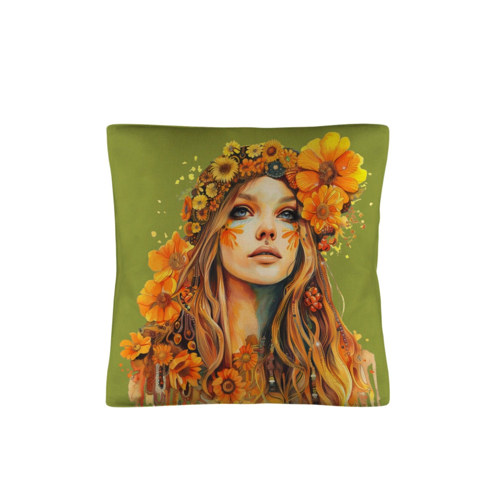Baha Ranch Boho Girl Pillow Case Made in America