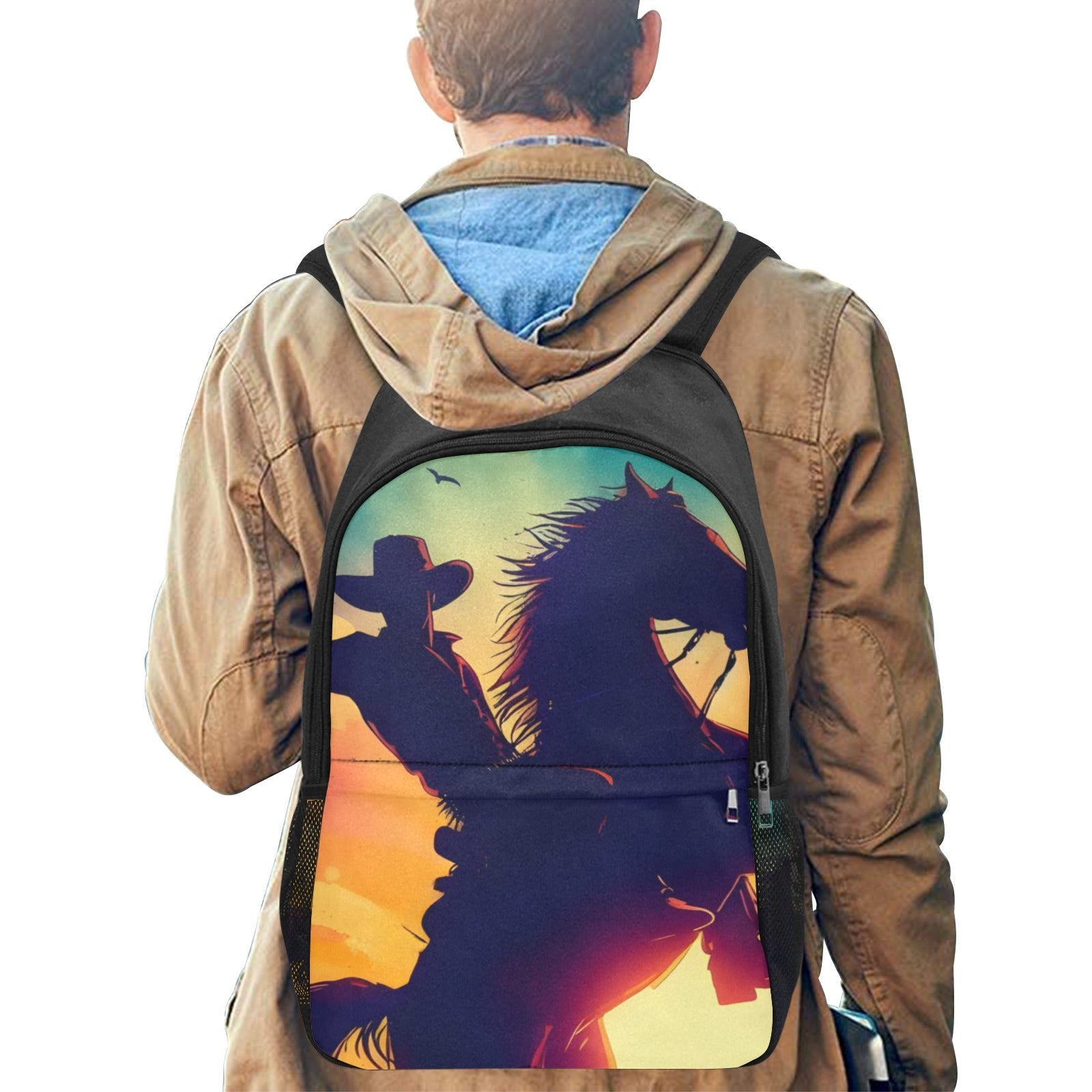 Baha Ranch Gunslinger Sunset Rider Backpack