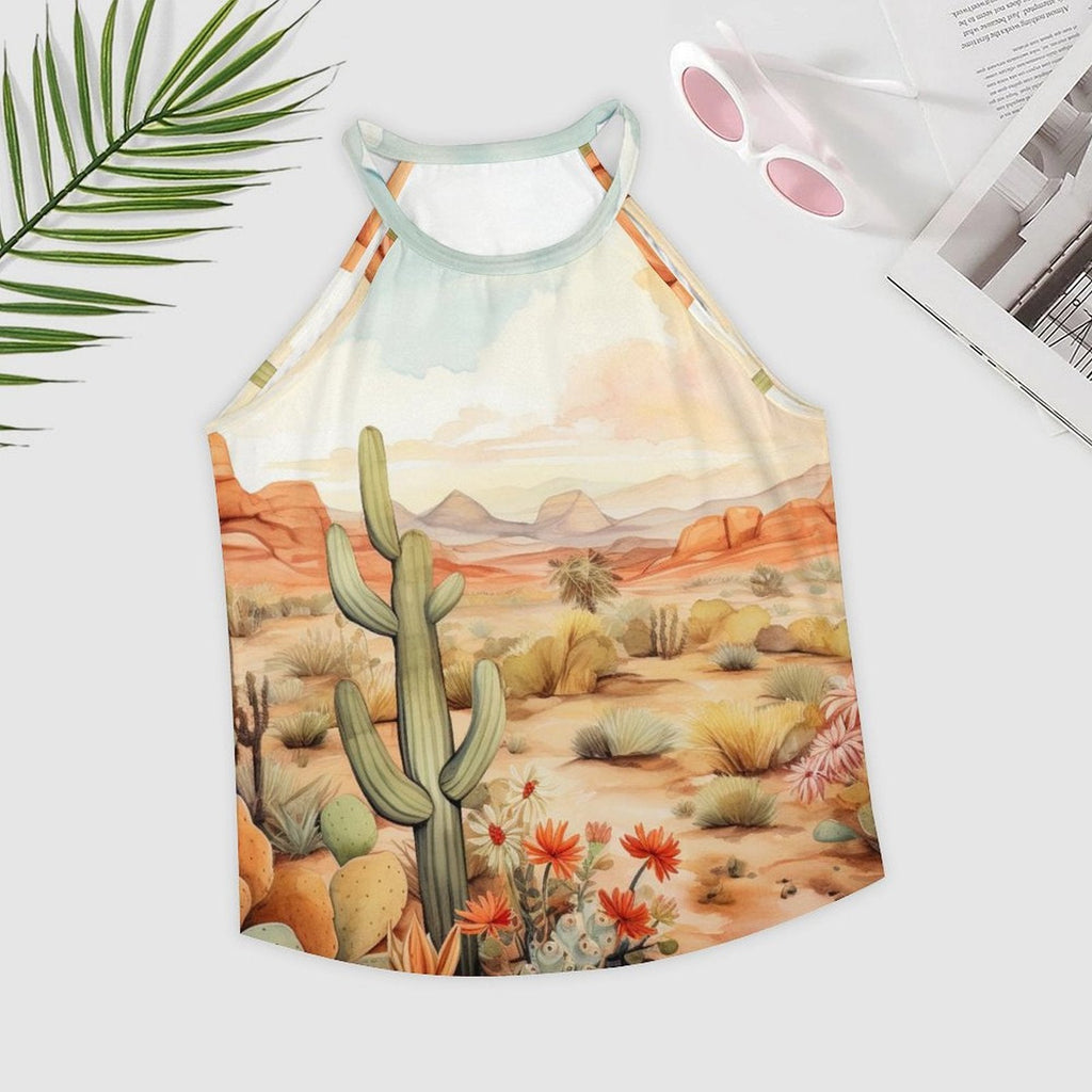 Baha Ranch Cactus Desert Women's Tank Top