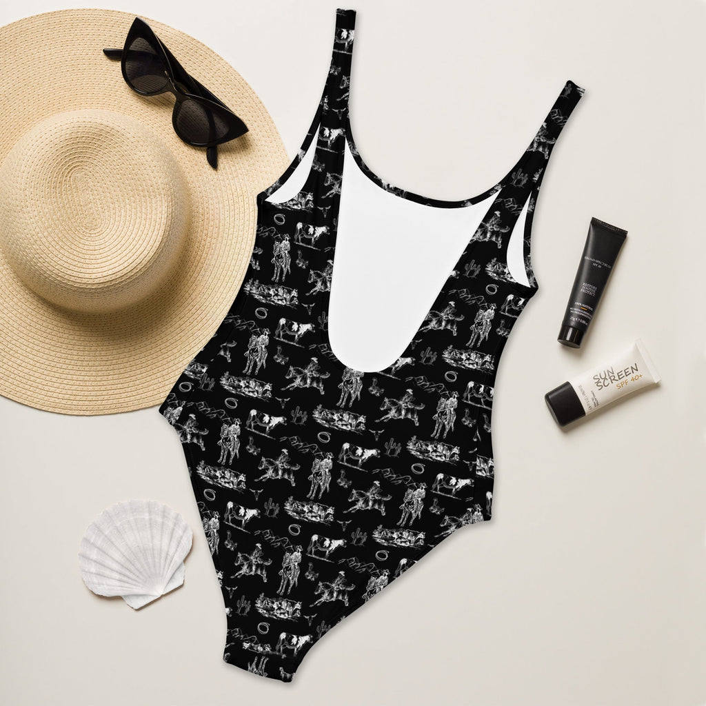 Baha Ranch Yeehaw Ranch Way One-Piece Swimsuit