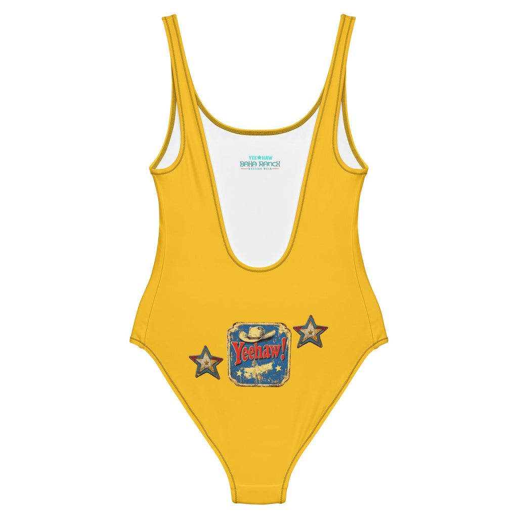Baha Ranch Yeehaw Ride 'Em Cowgirl One-Piece Swimsuit