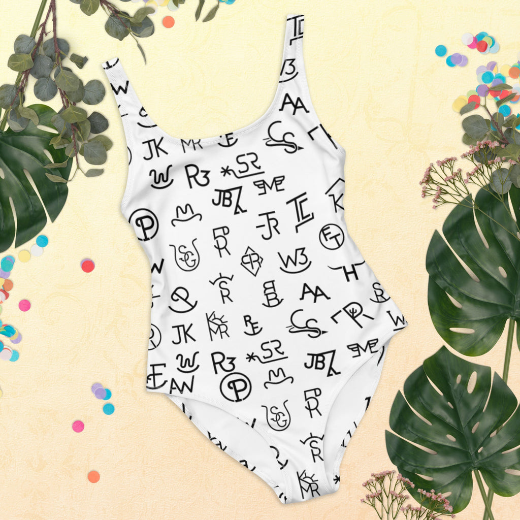 Baha Ranch Yeehaw Brands One-Piece Swimsuit