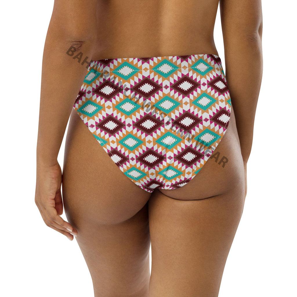 Baha Ranch Yeehaw Aztec Print Bikini Bottom