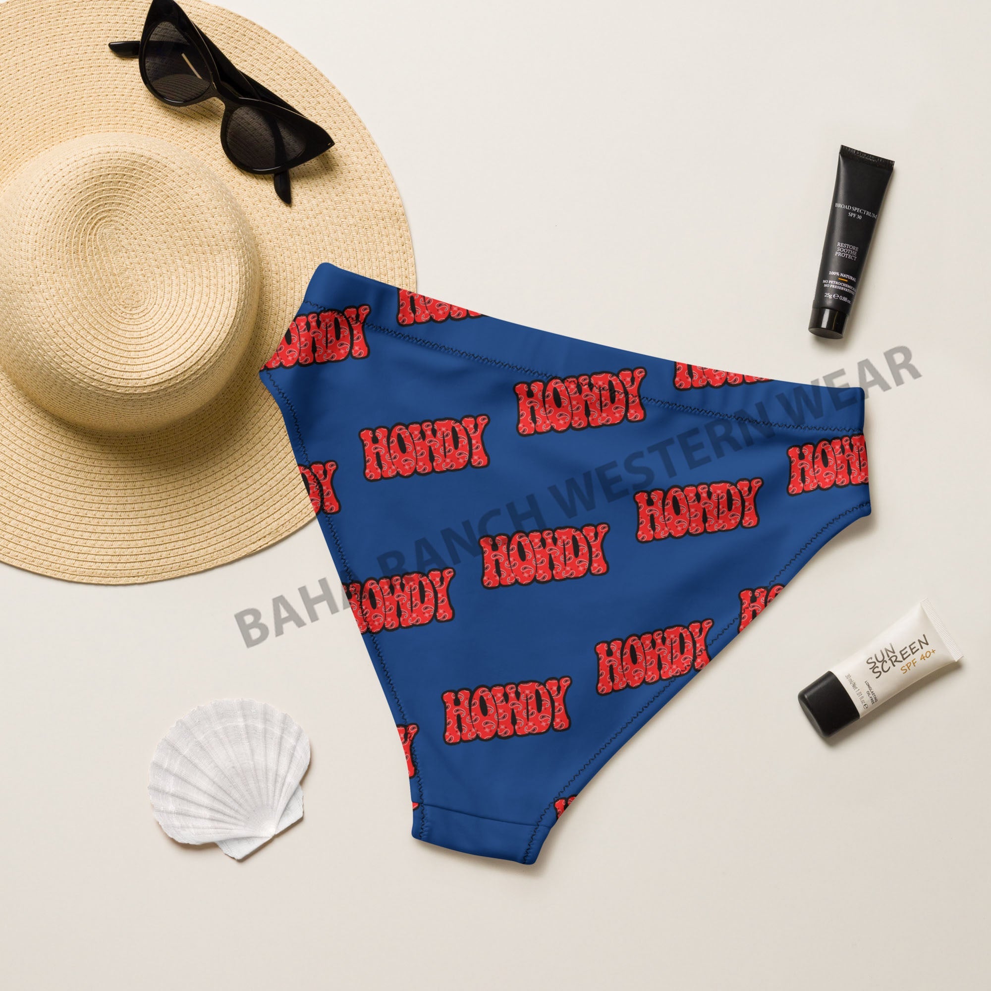 Baha Ranch Yeehaw Howdy Bikini Bottom