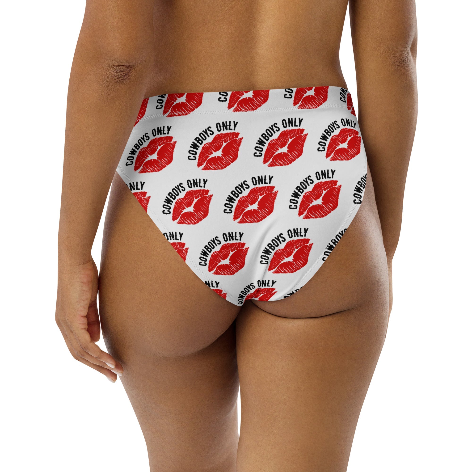 Baha Ranch Yeehaw Cowboys Only Bikini Bottom