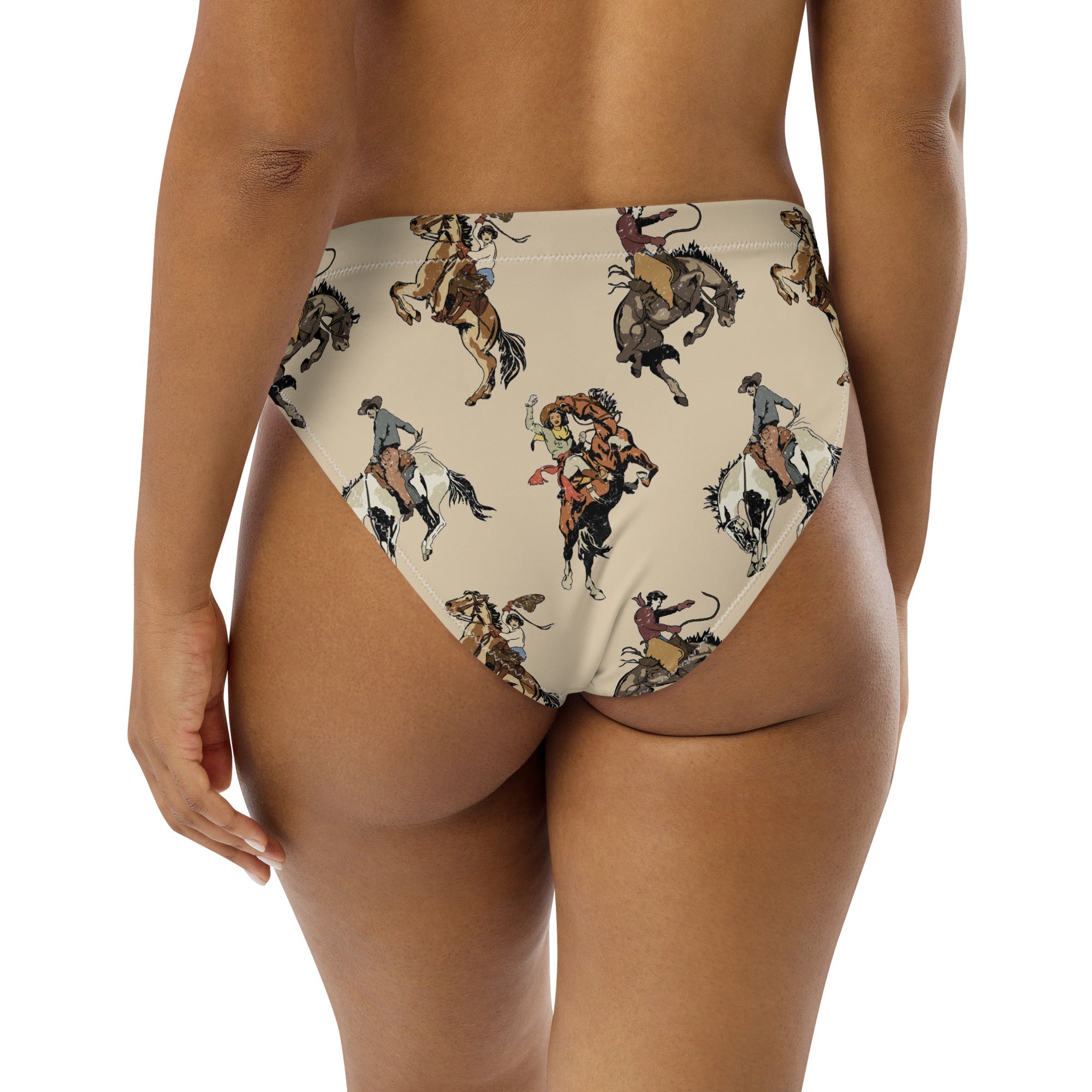 Baha Ranch Yeehaw Vintage Cowgirl Bikini Bottom