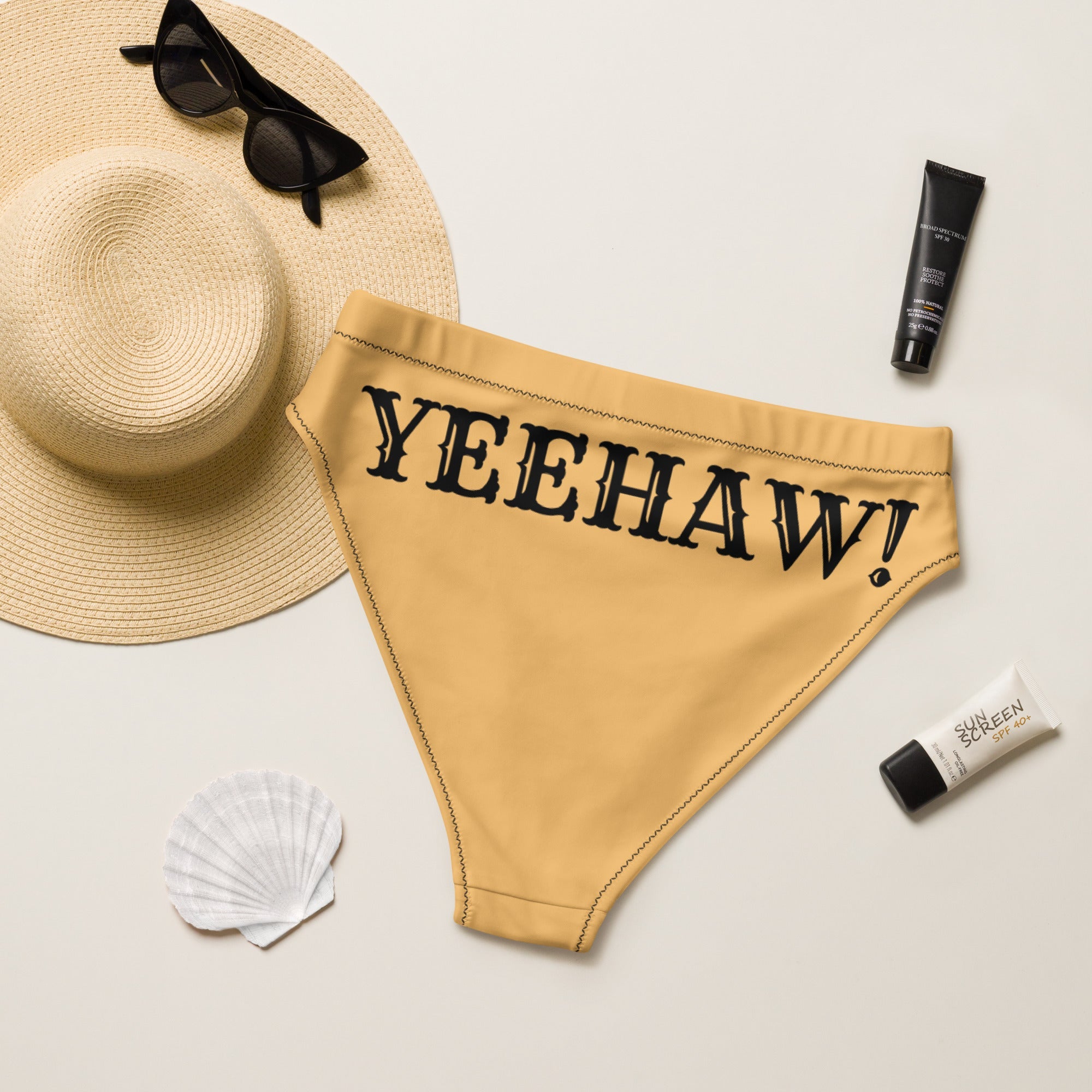 Baha Ranch Yeehaw Let's Be Cowgirls Bikini Bottom