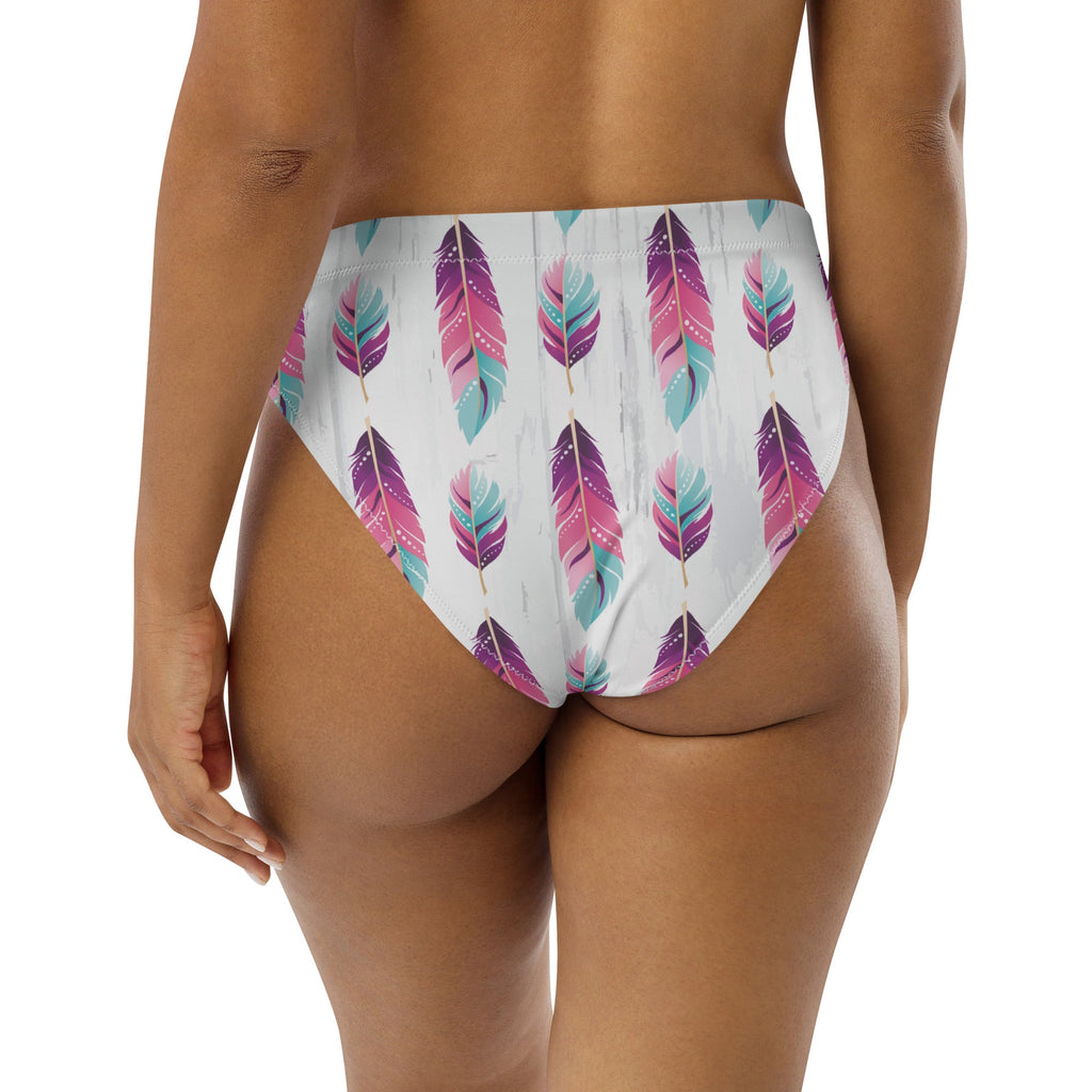 Baha Ranch Yeehaw Boho Feather Bikini Bottom