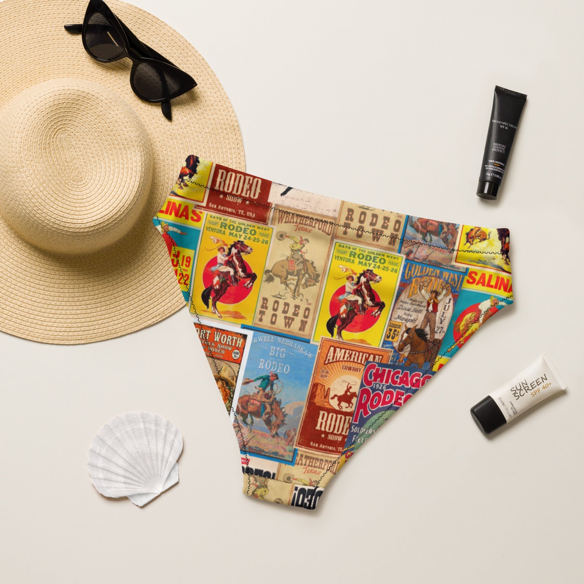 Baha Ranch Yeehaw Vintage Rodeo Bikini Bottom