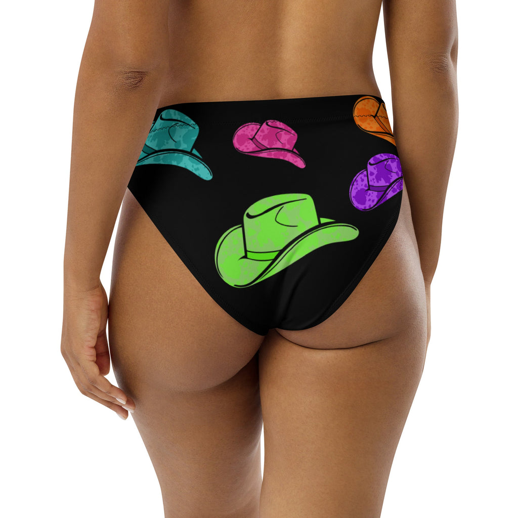 Baha Ranch Yeehaw All Neon Hat Bikini Bottom