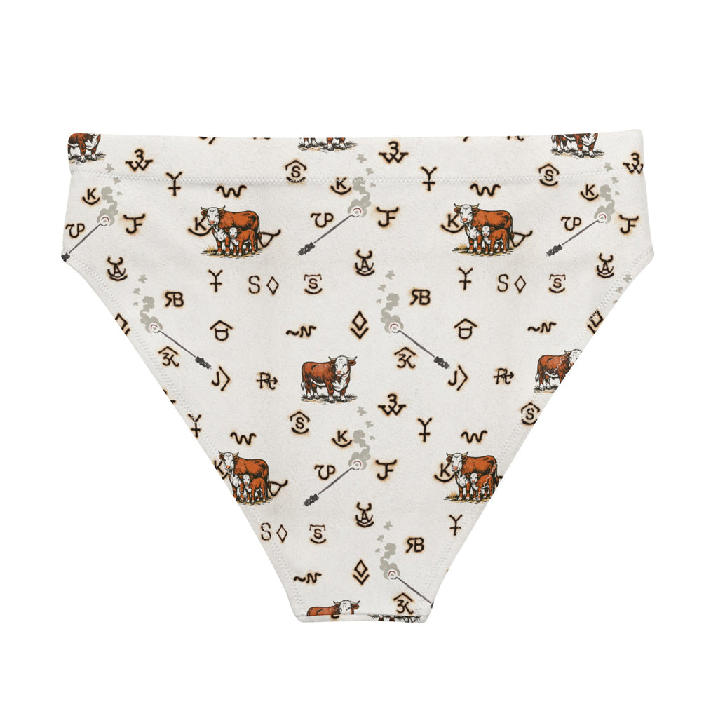 Baha Ranch Yeehaw Hereford Brands Bikini Bottom