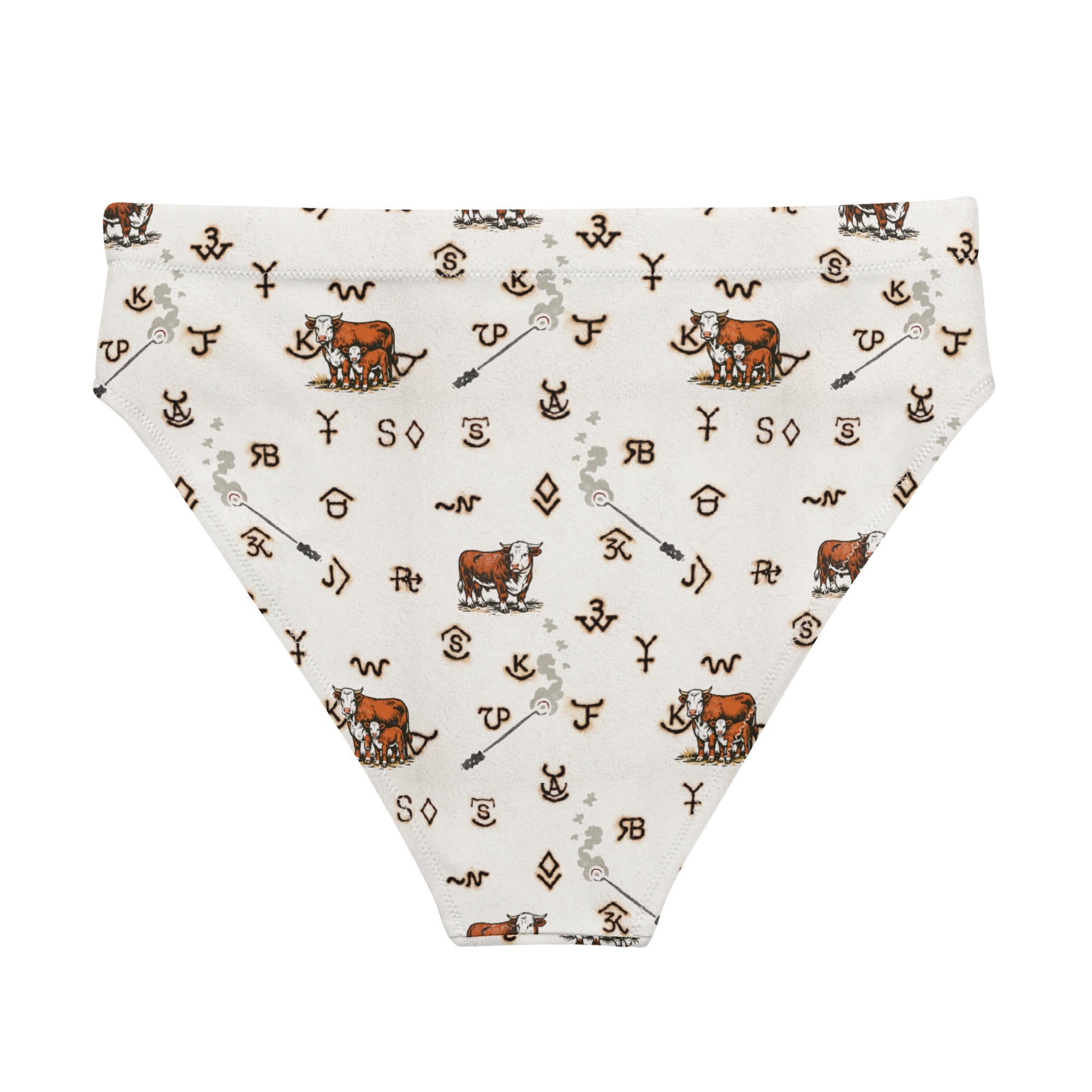 Baha Ranch Yeehaw Hereford Brands Bikini Bottom