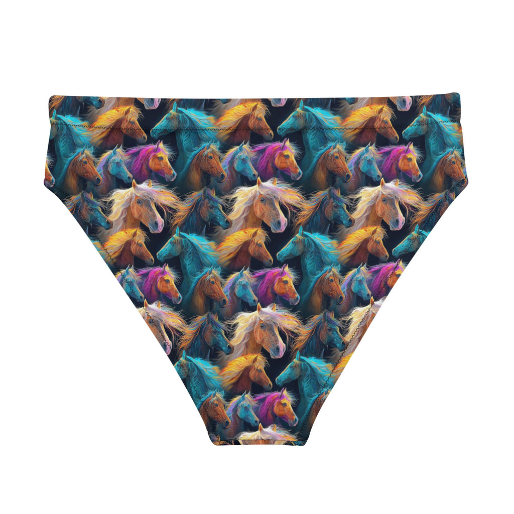 Baha Ranch Yeehaw Wild Horses Bikini Bottom