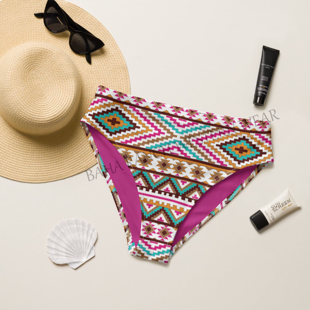Baha Ranch Yeehaw Multi Aztec Bikini Bottom