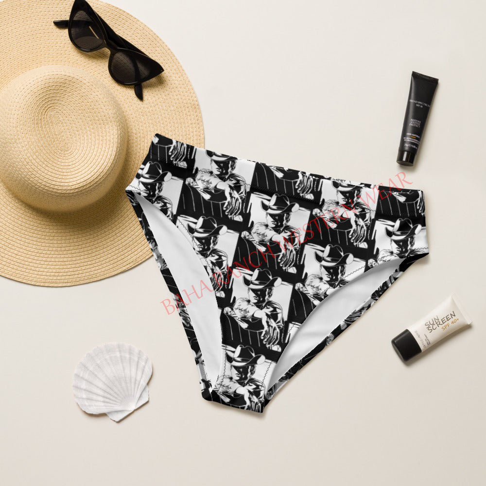 Baha Ranch Yeehaw Vintage Cowboy Bikini Bottom