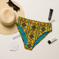 Baha Ranch Yeehaw Mustard Aztec Bikini Bottom