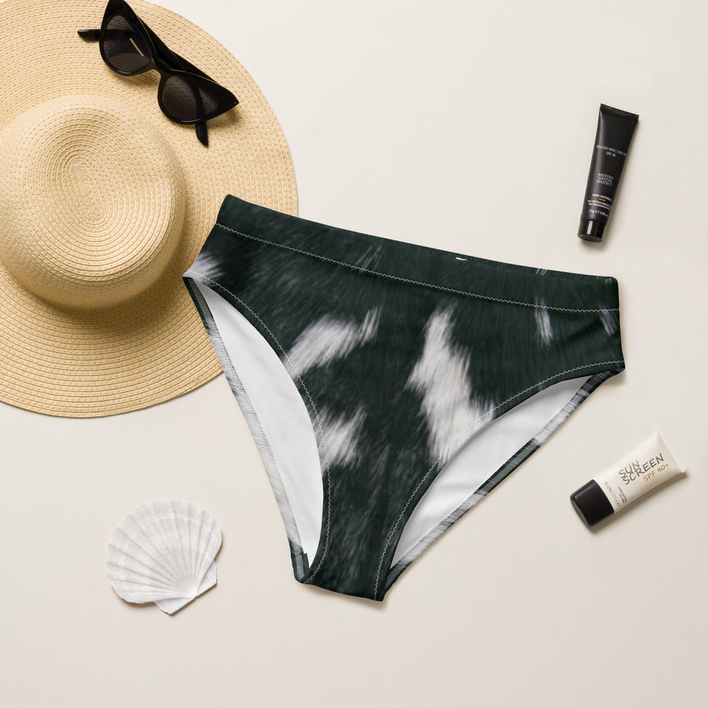 Baha Ranch Yeehaw Cow Print Bikini Bottom