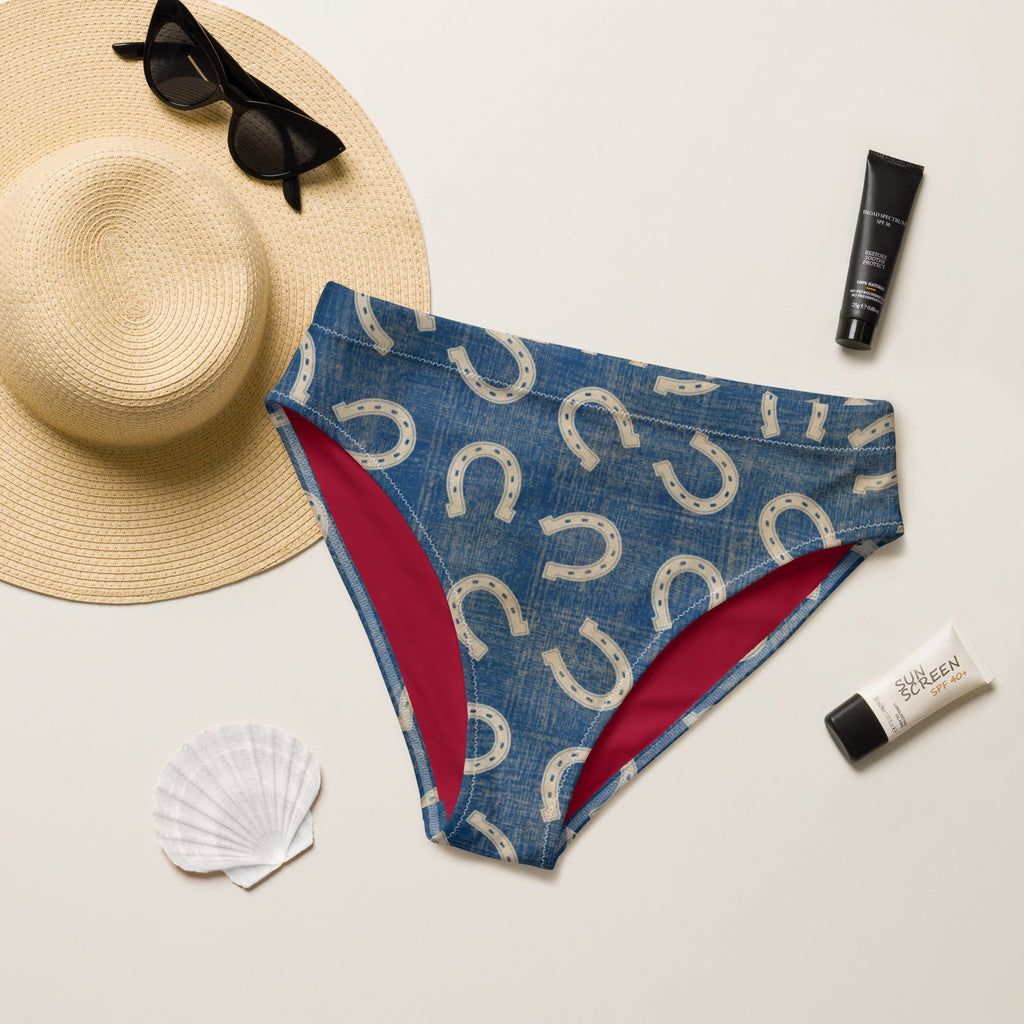 Baha Ranch Yeehaw Vintage Horseshoe Bikini Bottom
