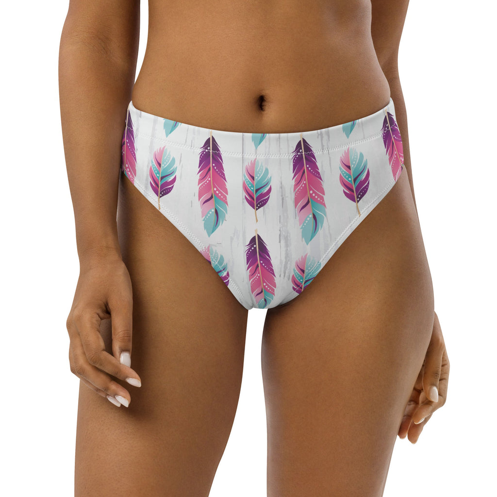 Baha Ranch Yeehaw Boho Feather Bikini Bottom