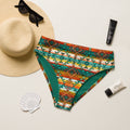 Baha Ranch Yeehaw Mustard Aztec Bikini Bottom