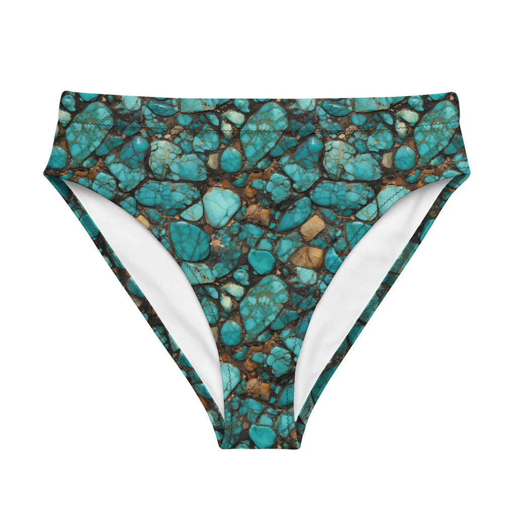 Baha Ranch Yeehaw All Turquoise Bikini Bottoms