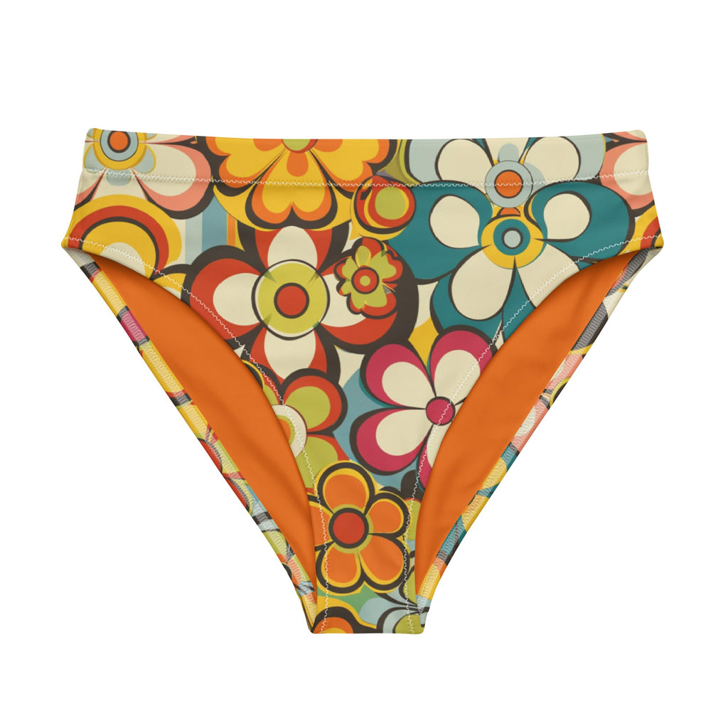 Baha Ranch Yeehaw Woodstock Retro Floral Bikini Bottom