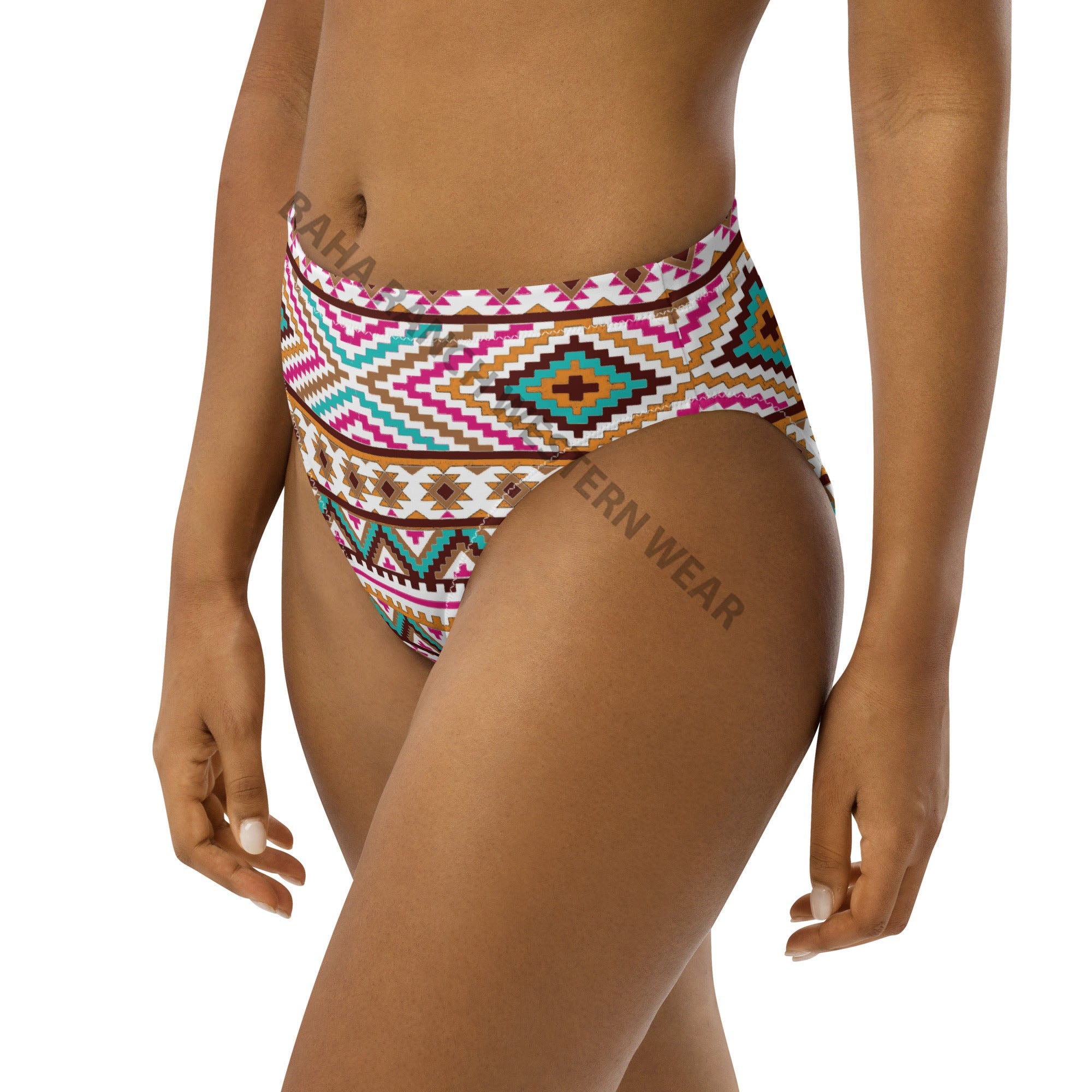 Baha Ranch Yeehaw Multi Aztec Bikini Bottom