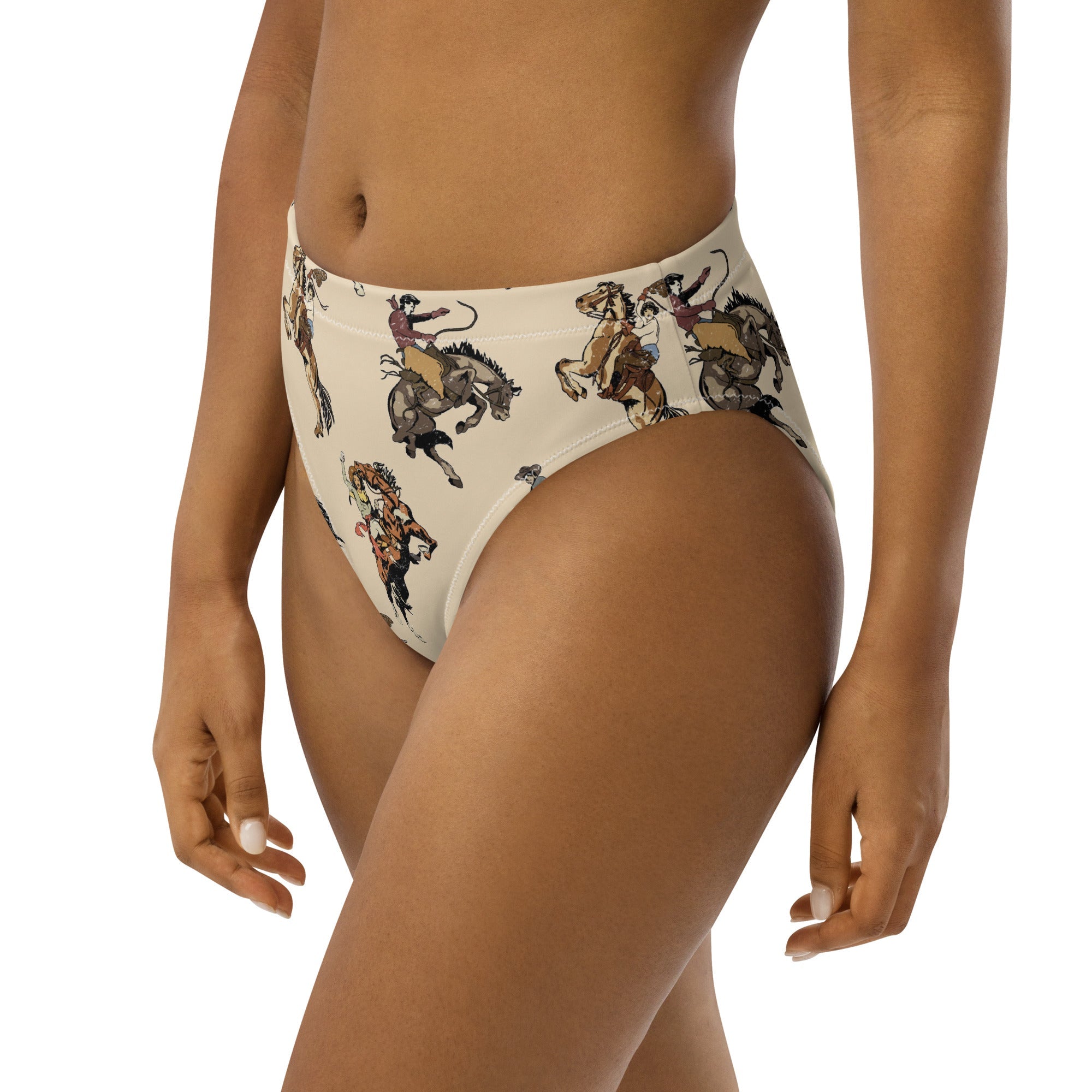 Baha Ranch Yeehaw Vintage Cowgirl Bikini Bottom