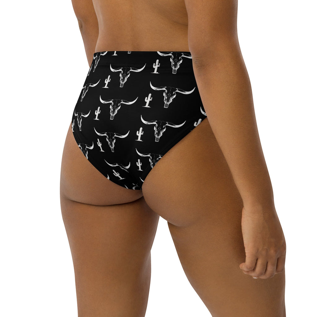 Baha Ranch Yeehaw White Bullhead Cactus Bikini Bottom