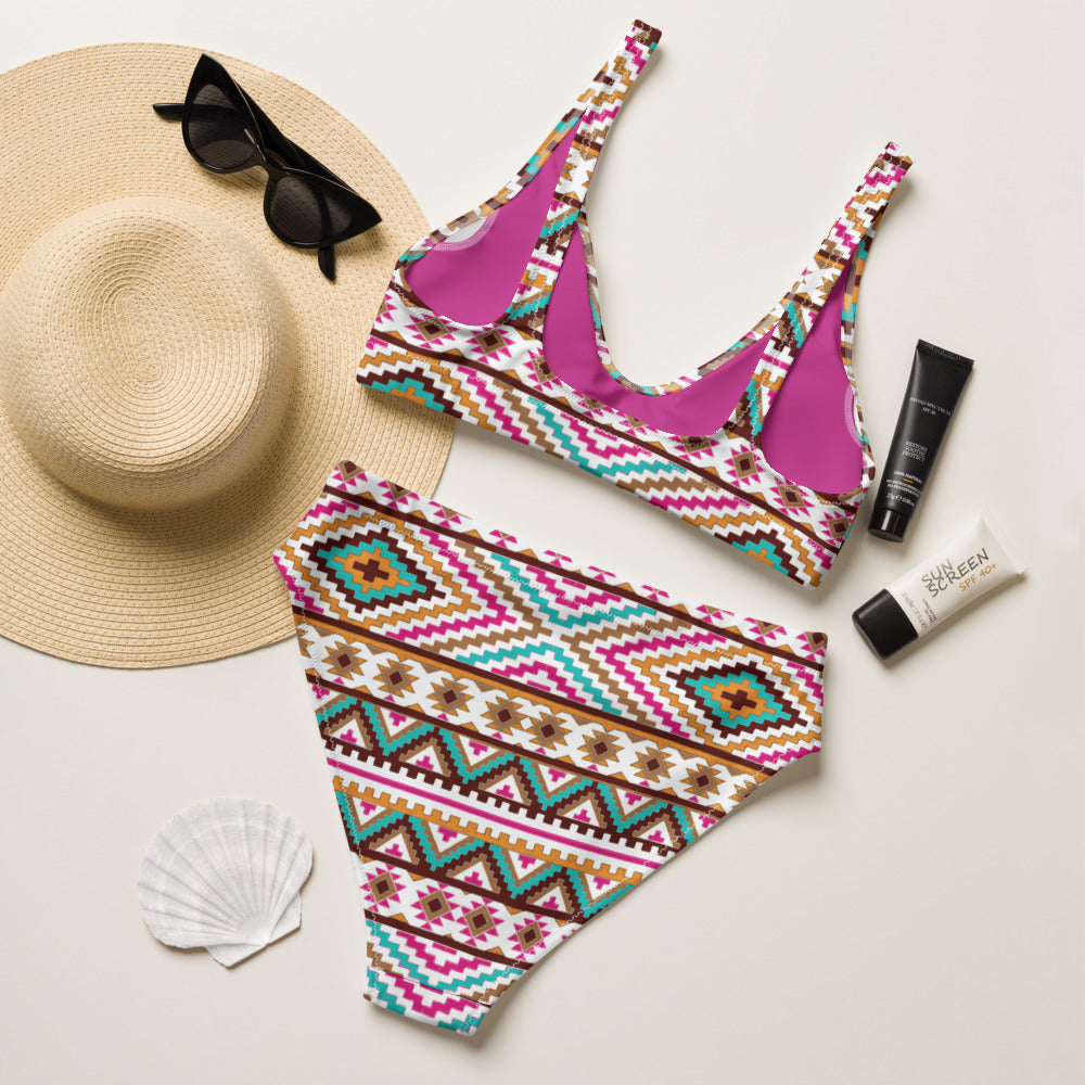 Baha Ranch Yeehaw Multi Aztec Bikini